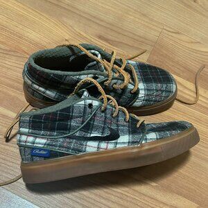 RARE Women's Size 5.5 Pendleton x Nike Plaid Skate Sneakers - Stefan Janoski
